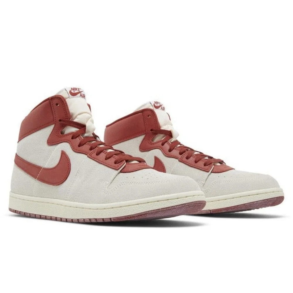Jordan Air Ship PE SP White Red Athletic Shoes DZ3497 106 Men's Size 13